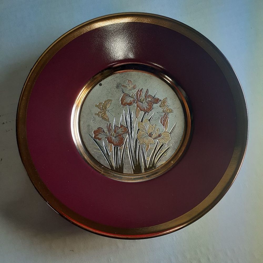 Art of Chokin Plate by Action made in Japan
